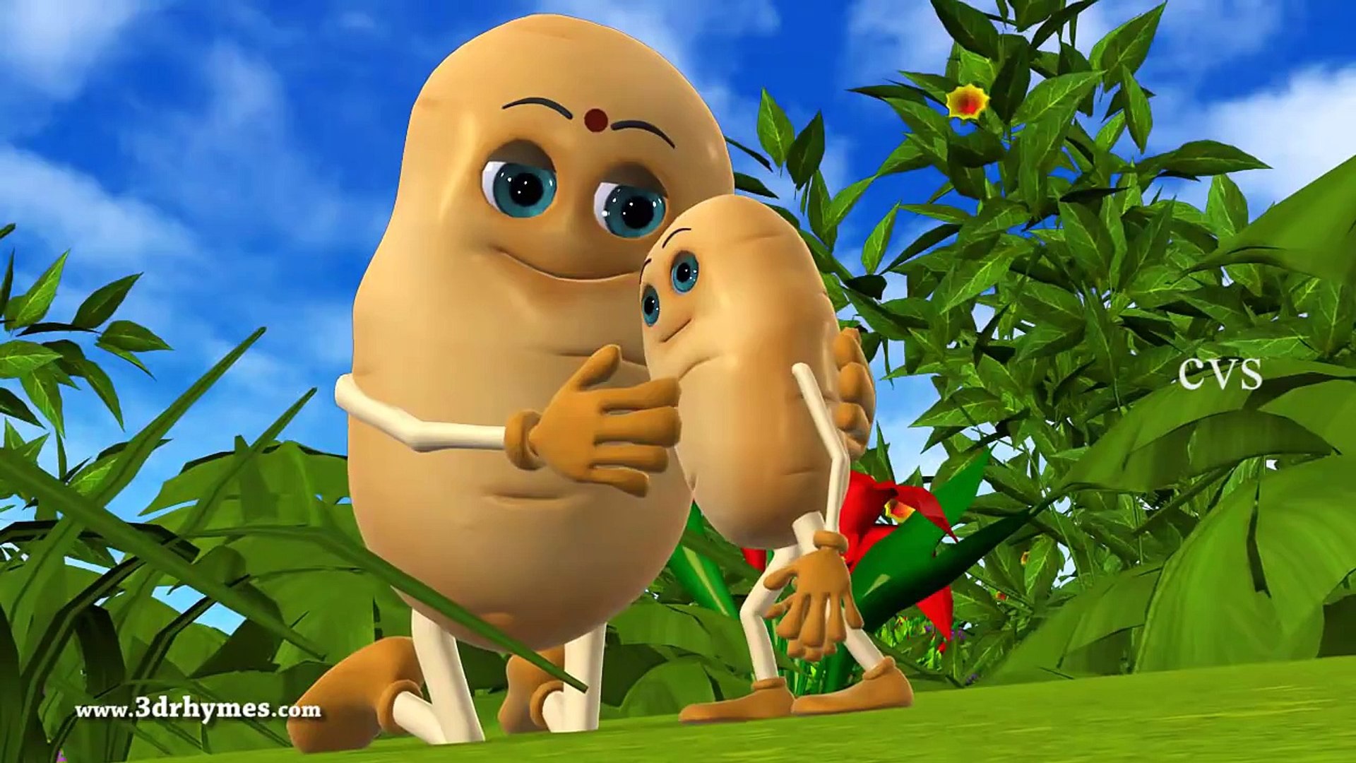 Aloo kachaloo Hindi poem - 3D Animation Hindi Nursery rhymes for children  (Aalu kachalu be - Dailymotion Video