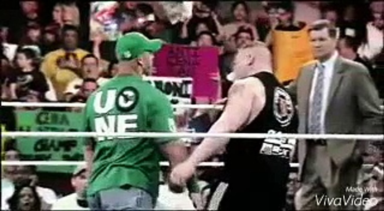 Brock Lesnar vs John Cena Extreme rules 2014