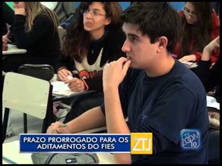 28-04-2015 - PRAZO FIES PRORROGADO - ZOOM TV JORNAL