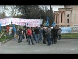 Napoli - Terme di Agnano, lavoratori senza stipendio (02.04.16)