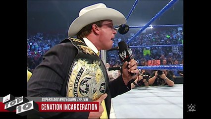 Superstars Who Fought the Law  WWE Top 10