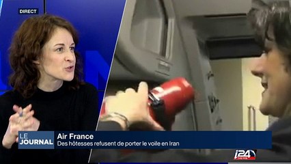 Des hôtesses d'Air France refuse de porter le voile en Iran