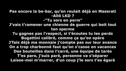 GLK feat Gradur - Passe à la caisse (Music Lyrics)