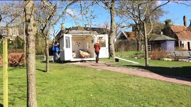 Honderd jaar oud tbc-huisje kan weer draaien - RTV Noord