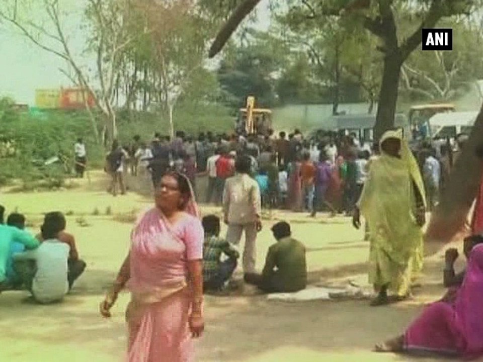 Kanpur: Rescue operation underway to save two-year infant from borewell
