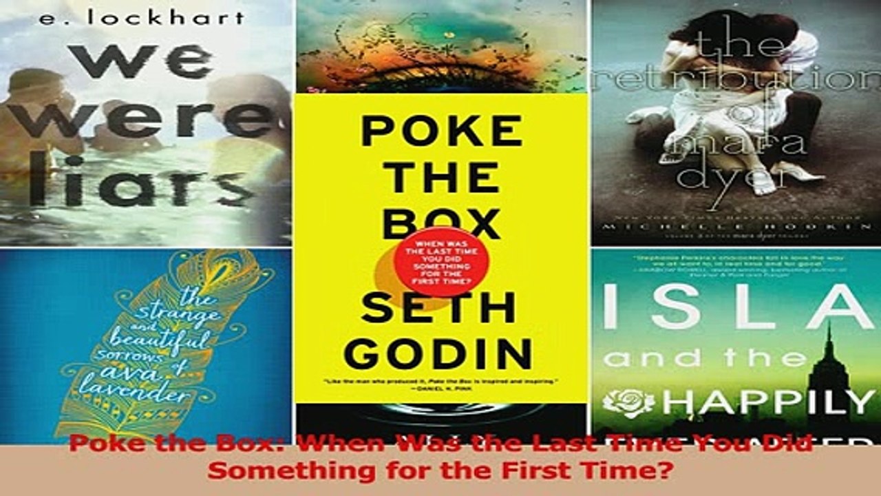 Read  Poke the Box When Was the Last Time You Did Something for the First Time Ebook Free