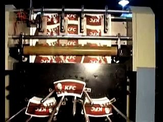 paper cup fan Punching  type die cutting machine