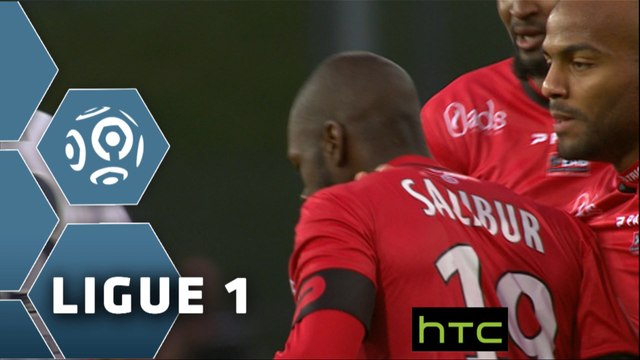 But Yannis SALIBUR (5ème) / EA Guingamp - Montpellier Hérault SC - (2-2) - (EAG-MHSC) / 2015-16