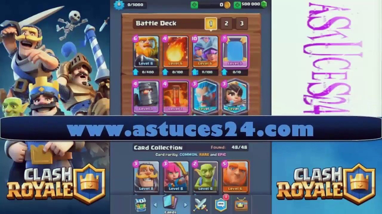 Clash Royale Gemmes GRATUITES  Exclusivité