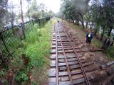 Sydney Tramway Museum, Western track cut over, TAFE curve, Days 1 and 3