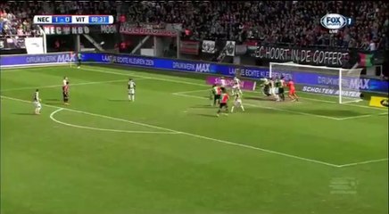 Dario Dumic Goal - NEC Nijmegen 2-0 Vitess 03.04.2016