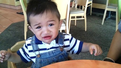 Taking candy from a baby.