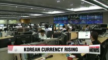 Korean won surges 8% in March, sharpest gain among Asian countries