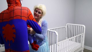 Mermaid Frozen Elsa Vs Doctor Spiderman vs Maleficent vs T-rex vs Batman Funny Superhero Movie Real