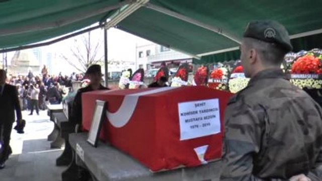 Şehit Mustafa Sezgin'in Cenaze Töreni
