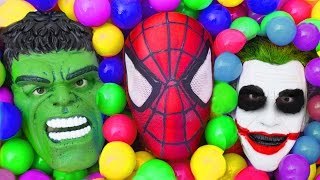 Spiderman vs Joker vs Hulk vs Batman - Bath Time Dancing - Fun Superhero Movie in Real Life
