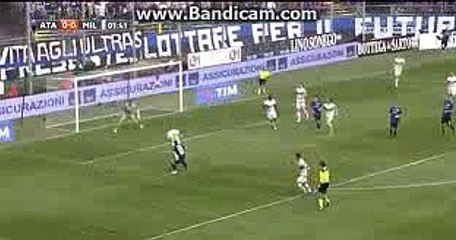 Atalanta 1st Big Chance -  Atalanta v. Milan 03.04.2016 HD