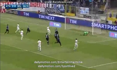 Luiz Adriano Goal - Atalanta 0-1 Milan Serie A