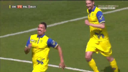 1-0 Fabrizio Cacciatore HD - Chievo 1 -0 Palermo 03.04.2016 HD