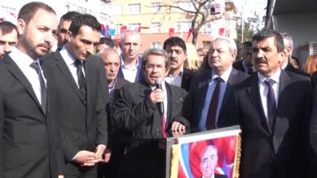 Başbuğ Alparslan Türkeş Parkı ve Hatıra Anıtı Açıldı