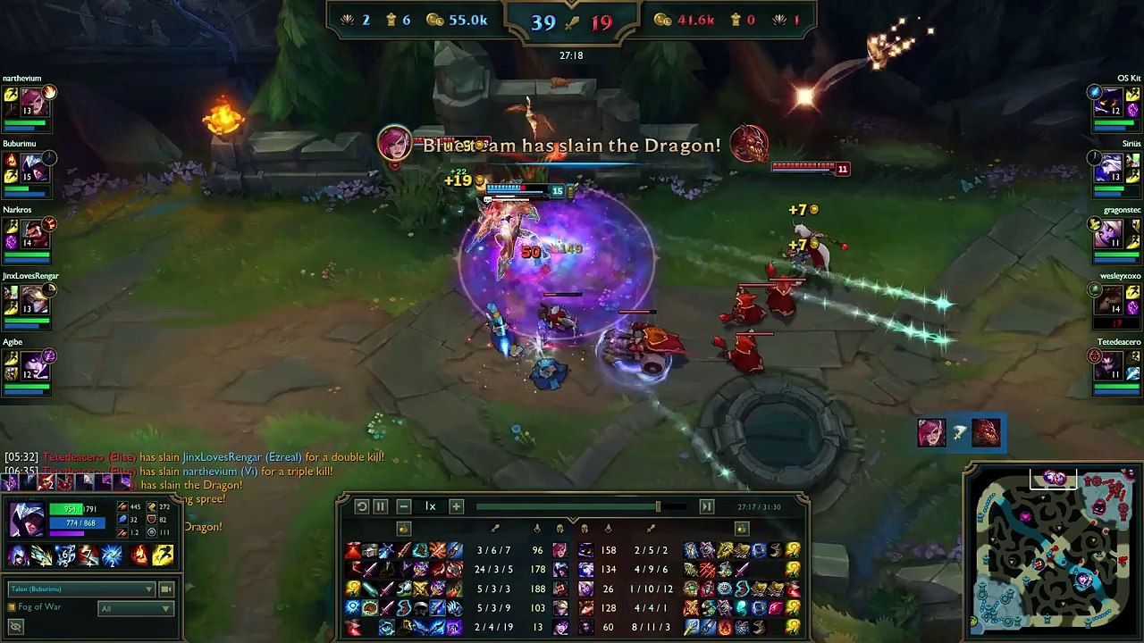 GG Pentakill Talon