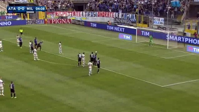 Luiz Adriano Goal - Atalanta 0-1 AC Milan - 03.04.2016 HD