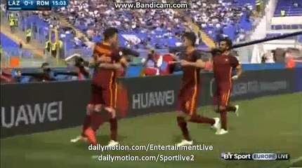 Stephan El Shaarawy Goal -  Lazio 0-1 Roma - 03.04.2016