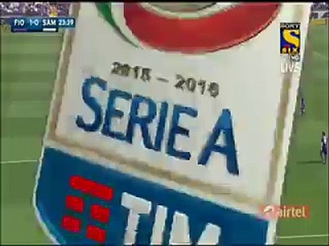 Josip Iličić Fantastic Goal Fiorentina 1-0 Sampdoria - 03.04.2016 HD