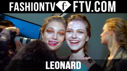 Makeup at Leonard Fall/Winter 2016-17 Paris Fashion Week | FTV.com