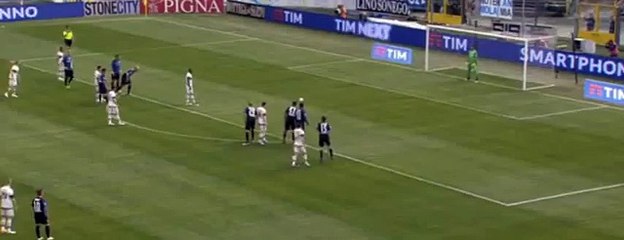 Luiz Adriano Penalty Goal - Atalanta vs AC Milan 0-1 03/04/2016