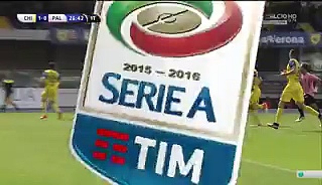 Alberto Gilardino Goal HD - Chievo 1-1 Palermo - 03-04-2016_2