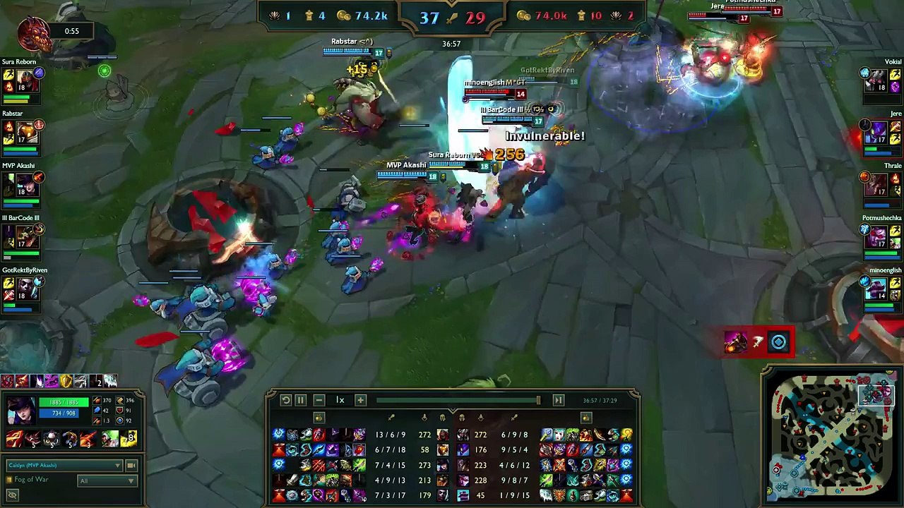 Lol penta Caitlyn