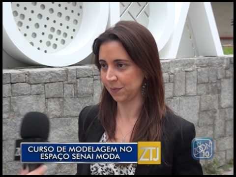 14-04-2015 - CURSO DE MODELAGEM SENAI MODA - ZOOM TV JORNAL