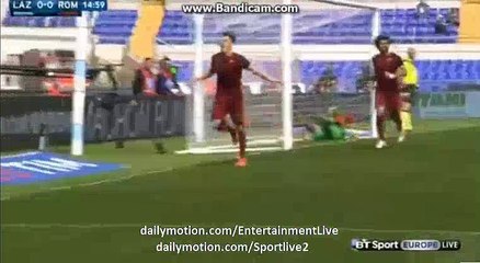 Mohamed Salah Goal - Lazio 0-2 As Roma Serie A