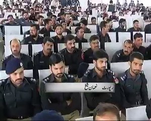 Terrorism Kay Khilaf Larro Gay  Awaz Nahi Aye -  Shehbaz Sharif Takes Oath While Policeman Slept
