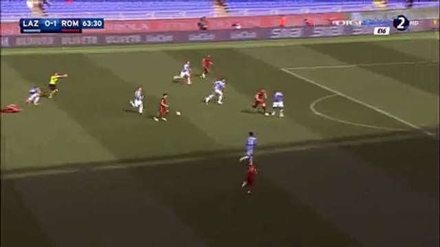 0-2 Edin Džeko Goal | Lazio 0-2 Roma Serie A