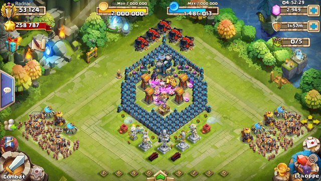 CASTLE CLASH : Fonctionnement/stratégies guerre des guildes V2 by VKSGAMING