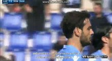 Marco Parolo Goal - Lazio 1-2 Roma Serie A