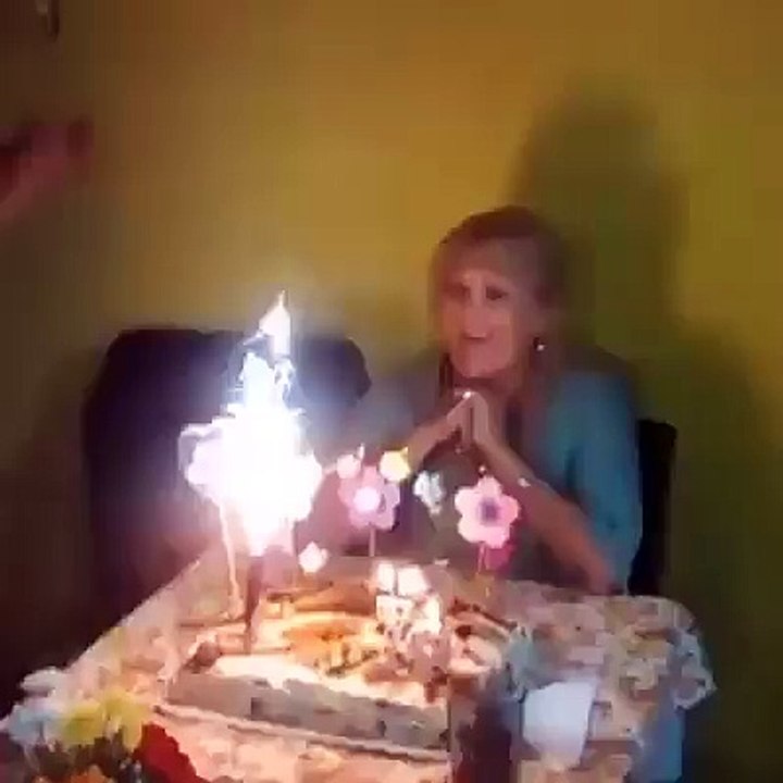 Over excited birthday part.... Watch what happened with b,day girl