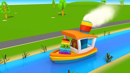 Eğitici çizgi film - Akıllı arabalar - Müzik enstrümanları