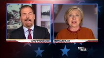 Chuck Todd Asks Hillary Clinton Why She Used Punching Footage in Ad