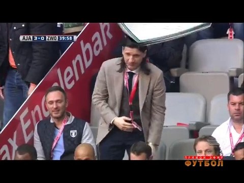 3-0 Arkadiusz Milik Goal Holland Eredivisie - 03.04.2016, AFC Ajax 3-0 PEC Zwolle