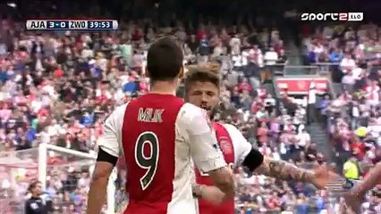 Arkadiusz Milik Goal HD - Ajax 3-0 Zwolle - 03.04.2016
