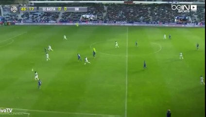 Karim Rekik OwnGoal - 1-0 SC Bastia vs Marseille