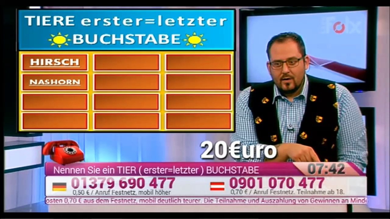 Folx Quiz: Seltsame Anrufer bei Andre (06.11.2015)