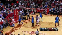 Serge Ibaka - 21 points, 5 blocks vs Rockets Full Highlights (2014.01.16)