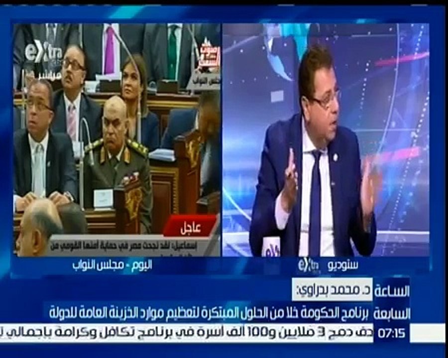 لقاء ا/ أنور عصمت في برنامج الساعة السابعة