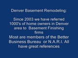 Denver Basement Finishing