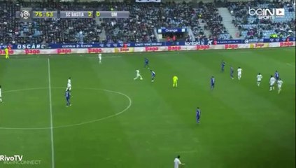 Michy Batshuayi Goal - 2-1 SC Bastia vs Marseille