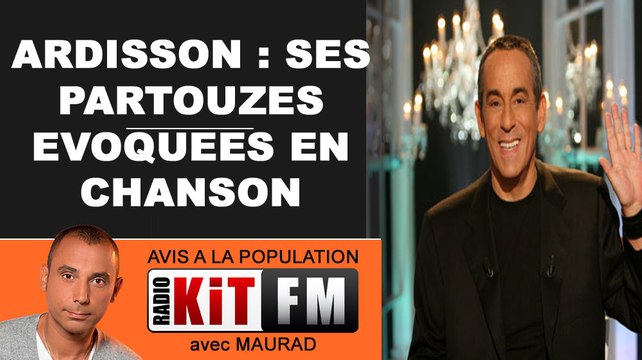 ARDISSON : SES PARTOUZES EVOQUEES EN CHANSON PAR TELEPHONE